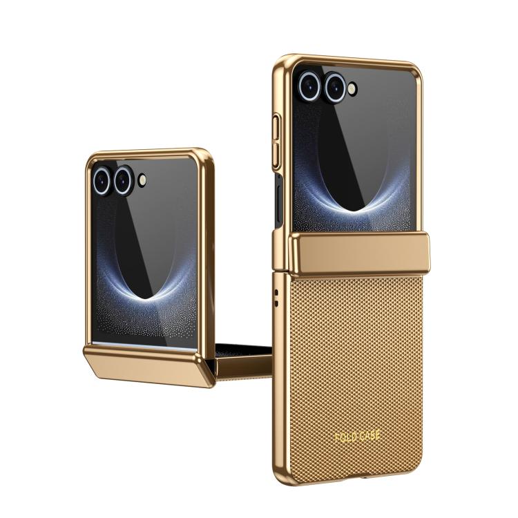 Custodia per telefono pieghevole antiurto in PC galvanizzato e pelle vegana, For Galaxy Z Fold8 5G, For Galaxy Z Fold8 Ultra 5G, For Galaxy Z Flip8 5G, For Galaxy Z Fold7 5G