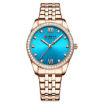 Orologio da donna CURREN 9086 al quarzo, elegante e con cinturino in acciaio inossidabile.