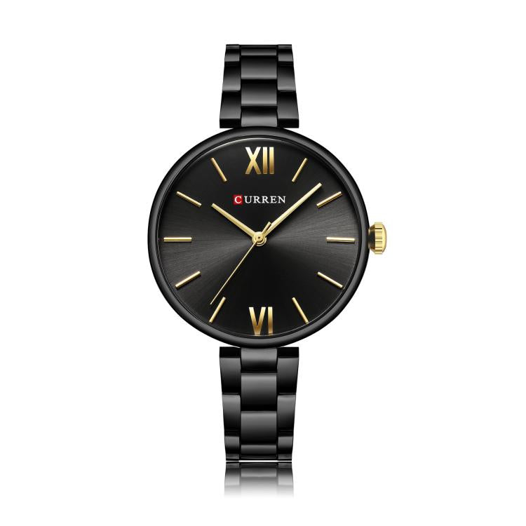 Orologio da donna CURREN M9017 al quarzo, elegante e con cinturino in lega.