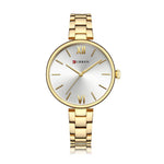 Orologio da donna CURREN M9017 al quarzo, elegante e con cinturino in lega.
