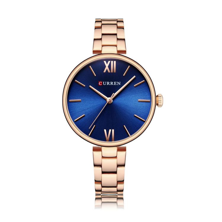 Orologio da donna CURREN M9017 al quarzo, elegante e con cinturino in lega.