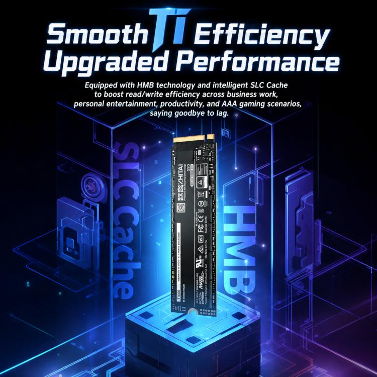 ZHITAI Ti600 PCIe 4.0 NVMe M.2 SSD, 1TB, 2TB