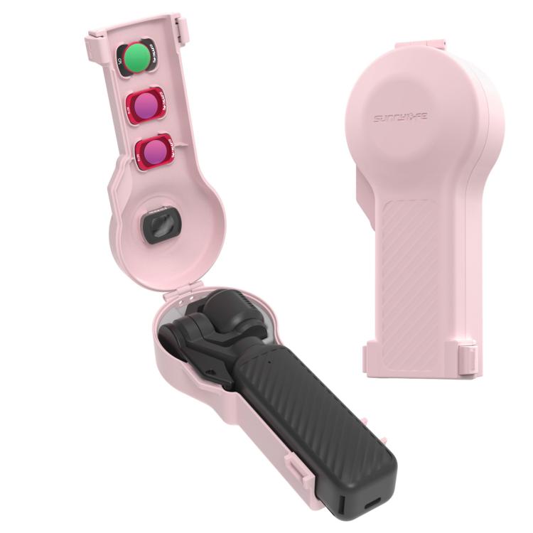 Copertura protettiva a forma di bulbo Sunnylife con scatola filtro, compatibile con morsetto cardanico, For DJI Osmo Pocket 4 / 3