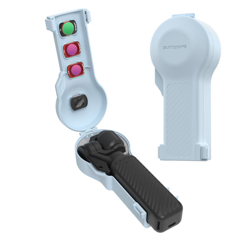 Copertura protettiva a forma di bulbo Sunnylife con scatola filtro, compatibile con morsetto cardanico, For DJI Osmo Pocket 4 / 3