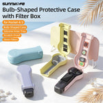 Copertura protettiva antiurto a forma di bulbo Sunnylife con scatola filtro, For DJI Osmo Pocket 4 / 3