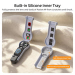 Copertura protettiva antiurto a forma di bulbo Sunnylife con scatola filtro, For DJI Osmo Pocket 4 / 3