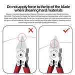 JTX CR-2 Steel Precision Ultra-Hard Cutting Pliers