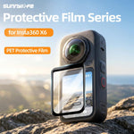 Pellicola protettiva in PET morbido Sunnylife per schermi, For Insta360 X6