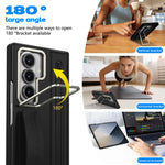Custodia per telefono con cornice e cinturino da polso / penna, For Galaxy Z Fold8 5G, For Galaxy Z Fold8 Ultra 5G