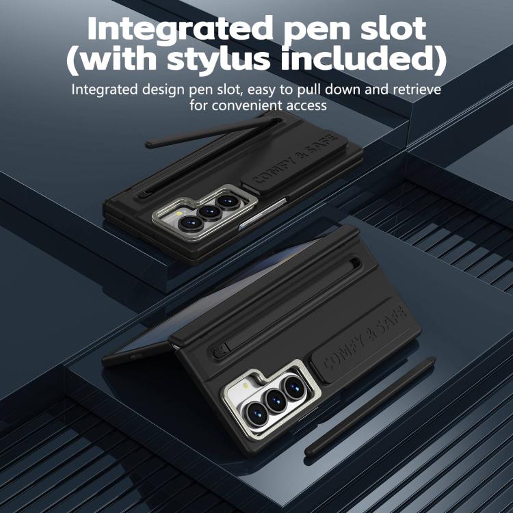 Custodia per telefono con cornice e cinturino da polso / penna, For Galaxy Z Fold8 5G, For Galaxy Z Fold8 Ultra 5G