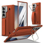 Custodia per telefono con cornice e cinturino da polso / penna, For Galaxy Z Fold8 5G, For Galaxy Z Fold8 Ultra 5G