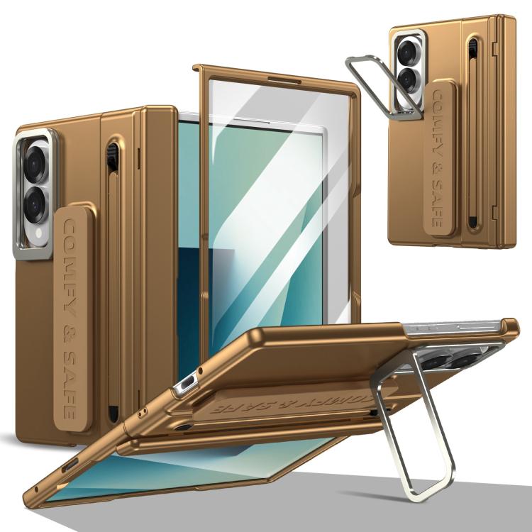 Custodia per telefono con cornice e cinturino da polso / penna, For Galaxy Z Fold8 5G, For Galaxy Z Fold8 Ultra 5G