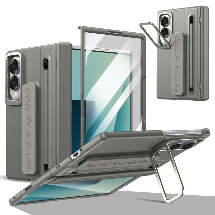 Custodia per telefono con cornice e cinturino da polso / penna, For Galaxy Z Fold8 5G, For Galaxy Z Fold8 Ultra 5G
