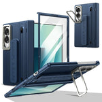 Custodia per telefono con cornice e cinturino da polso / penna, For Galaxy Z Fold8 5G, For Galaxy Z Fold8 Ultra 5G
