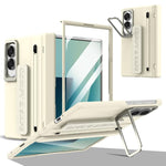 Custodia per telefono con cornice e cinturino da polso / penna, For Galaxy Z Fold8 5G, For Galaxy Z Fold8 Ultra 5G