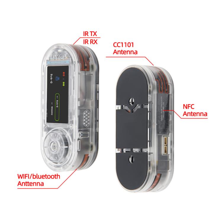 LILYGO T-Embed CC1101 Plus ESP32-S3 1.9 inch LCD PN532 Module, Built-in Antenna, External Antenna
