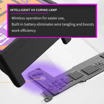 JTX JZ-01 Screen Repair Type-C Charging High Power UV Curing Lamp