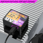 JTX JZ-01 Screen Repair Type-C Charging High Power UV Curing Lamp