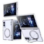 Custodia per telefono Kalebol MagSafe con anello in metallo., For Galaxy Z Fold8 5G, For Galaxy Z Fold8 Ultra 5G, For Galaxy Z Flip8 5G