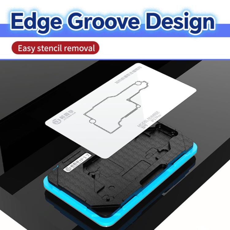 JTX M29 Middle Layer BGA Reballing Stencil Tin Planting Platform for iPhone X to 17 Pro Max
