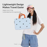 Stylish Bow-Quilted Design Portable Handheld Laptop Sleeve Bag, 11 inch, 14 inch, 15.6 inch