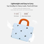 Stylish Bow-Quilted Design Portable Handheld Laptop Sleeve Bag, 11 inch, 14 inch, 15.6 inch