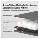 Stylish Bow-Quilted Design Portable Handheld Laptop Sleeve Bag, 11 inch, 14 inch, 15.6 inch