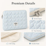 Star Print Zipper Closure Laptop Sleeve Bag Laptop Storage Case, 11 inch, 13-14 inch, 15-16 inch