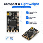 Ricevitore BETAFPV ELRS Nano 2.4GHz per droni da corsa FPV, lunghezza: 46mm, ELRS Nano