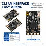 Ricevitore BETAFPV ELRS Nano 2.4GHz per droni da corsa FPV, lunghezza: 46mm, ELRS Nano