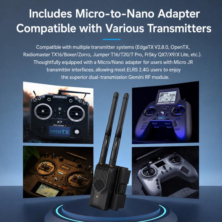 Modulo trasmettitore BETAFPV SuperG Nano, ELRS 2.4GHz