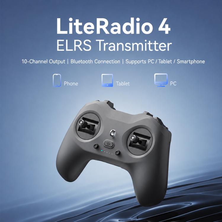 Radiocomando BETAFPV LiteRadio 4 per simulatore di volo a bassa quota