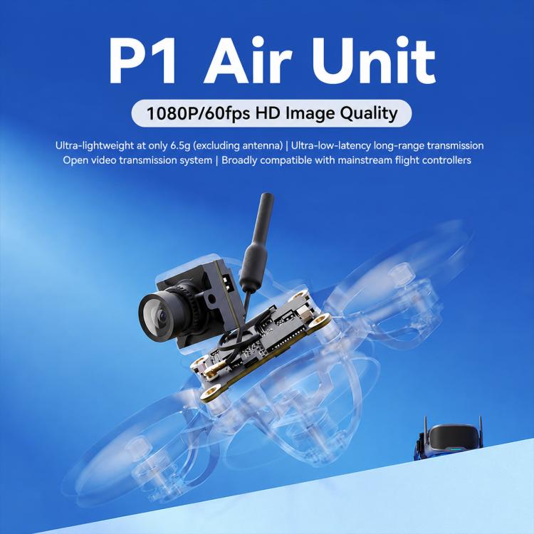 Sistema drone FPV BETAFPV P1 Air Unit HD VTX per fotografia aerea, P1 Air Unit