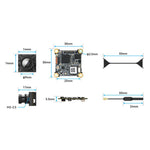 Sistema drone FPV BETAFPV P1 Air Unit HD VTX per fotografia aerea, P1 Air Unit