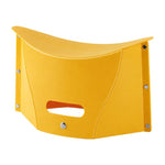 Sgabello portatile pieghevole in cartone PP con cestino portaoggetti