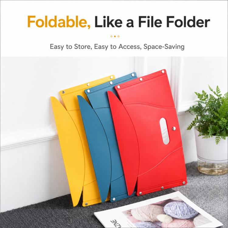 Sgabello portatile pieghevole in cartone PP con cestino portaoggetti