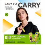 G10 Lipstick Youth Series 0.96 inch LCD Screen Thumb Mini Camera