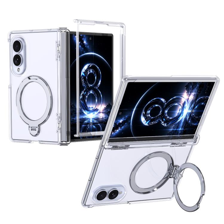 Custodia per telefono ShenYi R2 con anello metallico pieghevole magnetico a 360°., For Galaxy Z Fold8 5G, For Galaxy Z Fold8 Ultra 5G, For Galaxy Z Flip8 5G