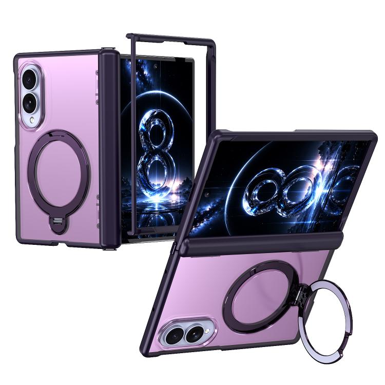 Custodia per telefono ShenYi R2 con anello metallico pieghevole magnetico a 360°., For Galaxy Z Fold8 5G, For Galaxy Z Fold8 Ultra 5G, For Galaxy Z Flip8 5G