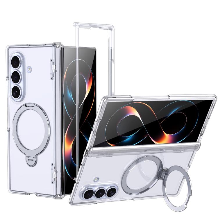 Custodia per telefono ShenYi R2 con anello metallico pieghevole magnetico a 360°., For Galaxy Z Fold8 5G, For Galaxy Z Fold8 Ultra 5G, For Galaxy Z Flip8 5G