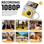 G13 Single Lens Sport Mini Flip 1.47 inch LCD Screen Thumb Camera, No Memory, 32G