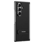 Custodia per telefono in pelle vegana con doppia cerniera e supporto in metallo girevole a 270°., For Galaxy Z Fold8 5G, For Galaxy Z Fold8 Ultra 5G, For Galaxy Z Fold7 5G, For Galaxy Z Fold6