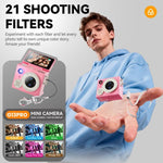 G13 Pro Dual Lens Sport Mini Flip 1.47 inch LCD Screen Thumb Camera, No Memory, 32G