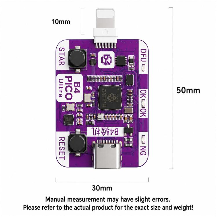B4 PICO Ultra DFU/PWN Engineering Tool for iPhone XR–11 Pro Max
