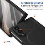 Custodia per telefono pieghevole con cerniera magnetica integrata e copertura completa in HD., For Galaxy Z Fold8 5G, For Galaxy Z Fold8 Ultra 5G, For Galaxy Z Flip8 5G, For Samsung Galaxy Z Fold7 5G