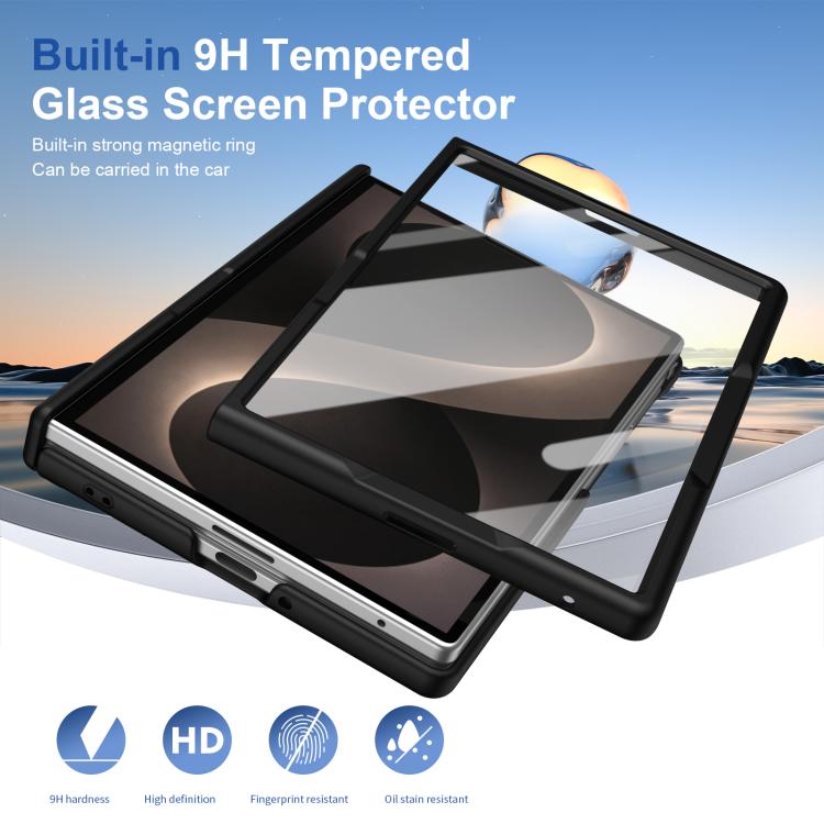 Custodia per telefono pieghevole con cerniera magnetica integrata e copertura completa in HD., For Galaxy Z Fold8 5G, For Galaxy Z Fold8 Ultra 5G, For Galaxy Z Flip8 5G, For Samsung Galaxy Z Fold7 5G