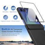 Custodia per telefono pieghevole con cerniera magnetica integrata e copertura completa in HD., For Galaxy Z Flip7 5G, For Galaxy Z Flip6, For Galaxy Z Fold6, For Galaxy Z Fold5