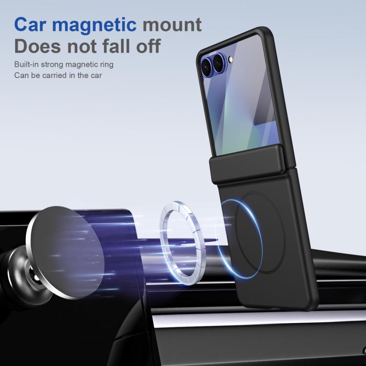 Custodia per telefono pieghevole con cerniera magnetica integrata e copertura completa in HD., For Galaxy Z Flip7 5G, For Galaxy Z Flip6, For Galaxy Z Fold6, For Galaxy Z Fold5