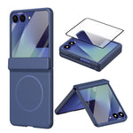 Custodia per telefono pieghevole con cerniera magnetica integrata e copertura completa in HD., For Galaxy Z Flip7 5G, For Galaxy Z Flip6, For Galaxy Z Fold6, For Galaxy Z Fold5