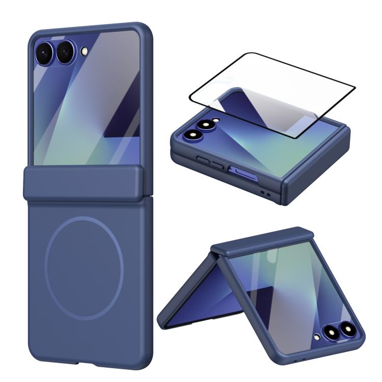 Custodia per telefono pieghevole con cerniera magnetica integrata e copertura completa in HD., For Galaxy Z Flip7 5G, For Galaxy Z Flip6, For Galaxy Z Fold6, For Galaxy Z Fold5